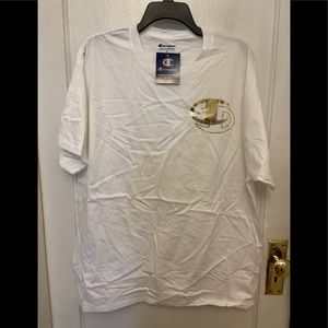 NWT Champions mens white t shirts .